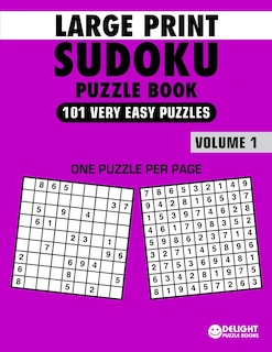 Front cover_Large Print Sudoku Puzzle Book Very Easy