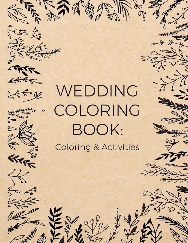 Front cover_Wedding Coloring Book