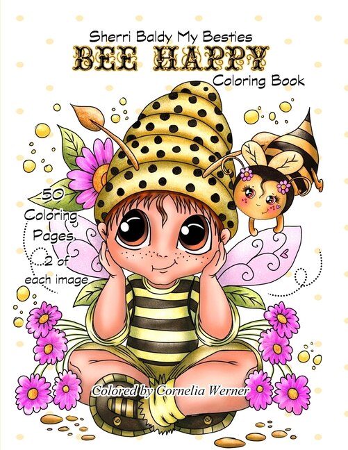 Couverture_Sherri Baldy My Besties Bee Happy Coloring Book