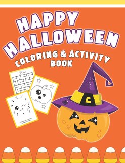 Front cover_Happy Halloween Coloring And Activity Book