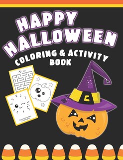 Front cover_Happy Halloween Coloring And Activity Book