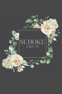 Couverture_Sudoku EASY IV