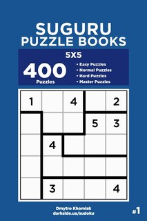 Front cover_Suguru Puzzle Books - 400 Easy to Master Puzzles 5x5 (Volume 1)