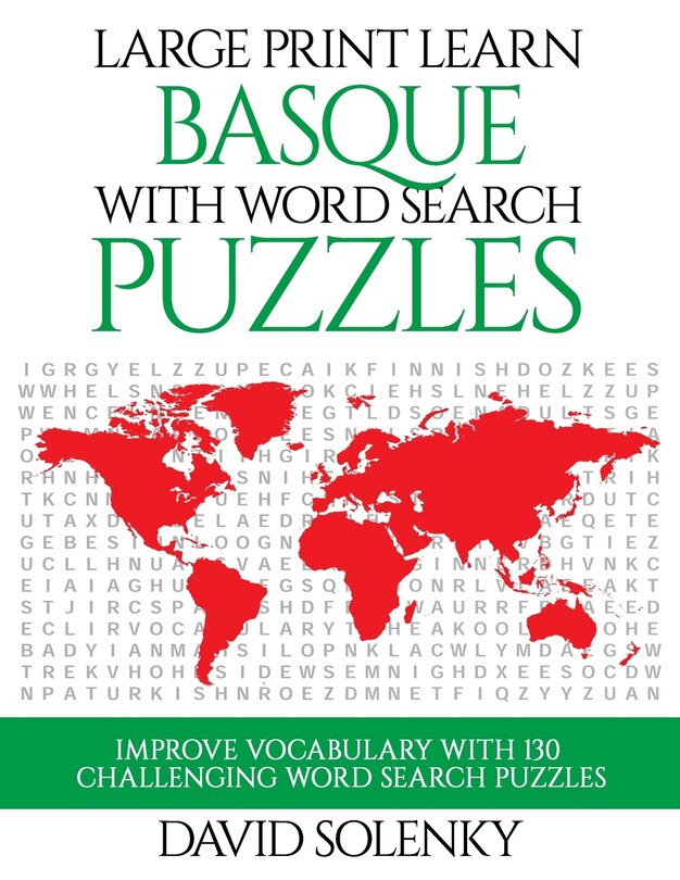 Couverture_Large Print Learn Basque with Word Search Puzzles