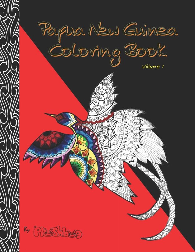 Front cover_Papua New Guinea Coloring Book