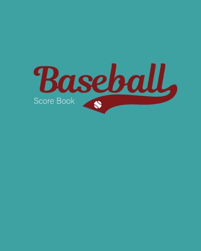 Front cover_Baseball Score Book
