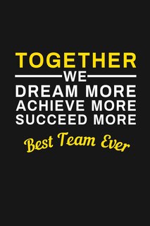 Front cover_Best Team Ever