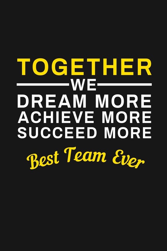 Front cover_Best Team Ever