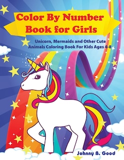 Front cover_Color By Number Book for Girls