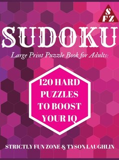 Couverture_Sudoku Large Print Puzzle Book For Adults