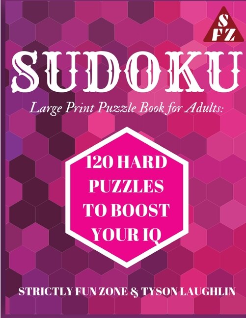 Couverture_Sudoku Large Print Puzzle Book For Adults