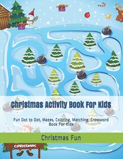 Front cover_Christmas Activity Book For Kids