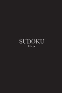 Sudoku EASY: 100 Easy Sudoku Puzzles, 6x9 Travel Size, Great for Beginners, Little Black Sudoku Book, Great Gift