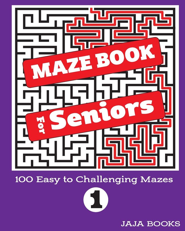 Front cover_MAZE BOOK For Seniors