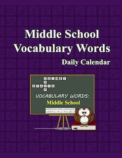 Couverture_Whimsy Word Search, Middle School Vocabulary Words - Daily Calendar - In ASL