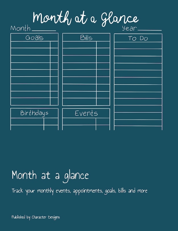Front cover_Month at a glance