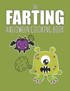Front cover_The Farting Halloween Coloring Book