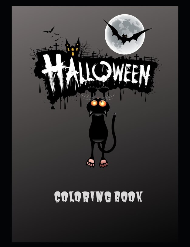 Front cover_Halloween Coloring Book