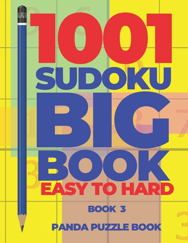 Front cover_1001 Sudoku Big Book Easy To Hard - Book 3
