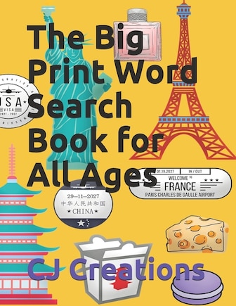 The Big Print Word Search Book for All Ages