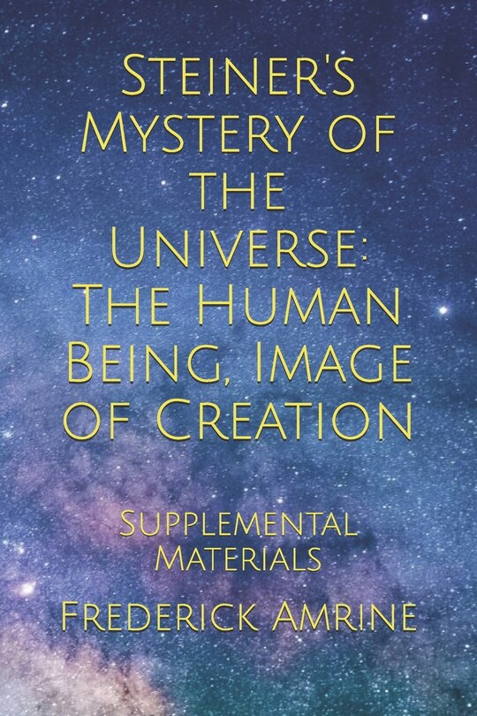 Front cover_Steiner's Mystery of the Universe