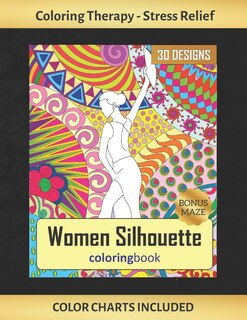 Couverture_Women Silhouette Coloring Book