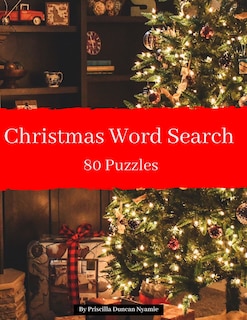 Front cover_Christmas Word Search 80 Puzzles