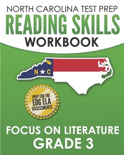Couverture_NORTH CAROLINA TEST PREP Reading Skills Workbook Focus on Literature Grade 3
