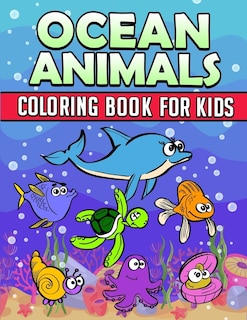 Front cover_Ocean Animals Coloring Book