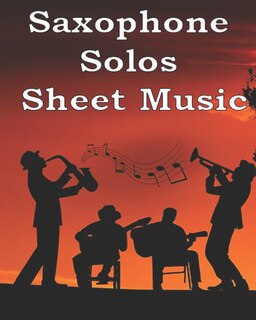 Front cover_saxophone solos Sheet Music