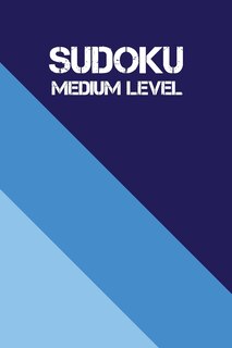 Couverture_Sudoku Medium Level