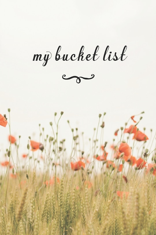 Front cover_My Bucket List