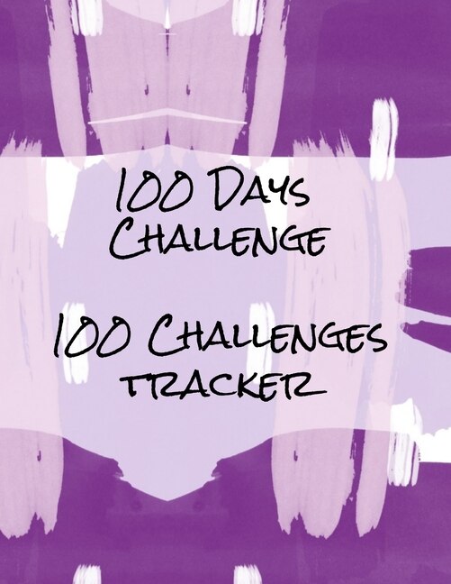 Couverture_100 Days Challenge 100 Challenges Tracker