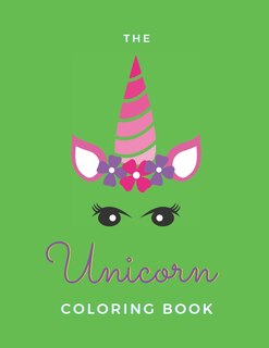 Front cover_The Unicorn Coloring Book