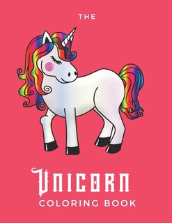 Front cover_The Unicorn Coloring Book