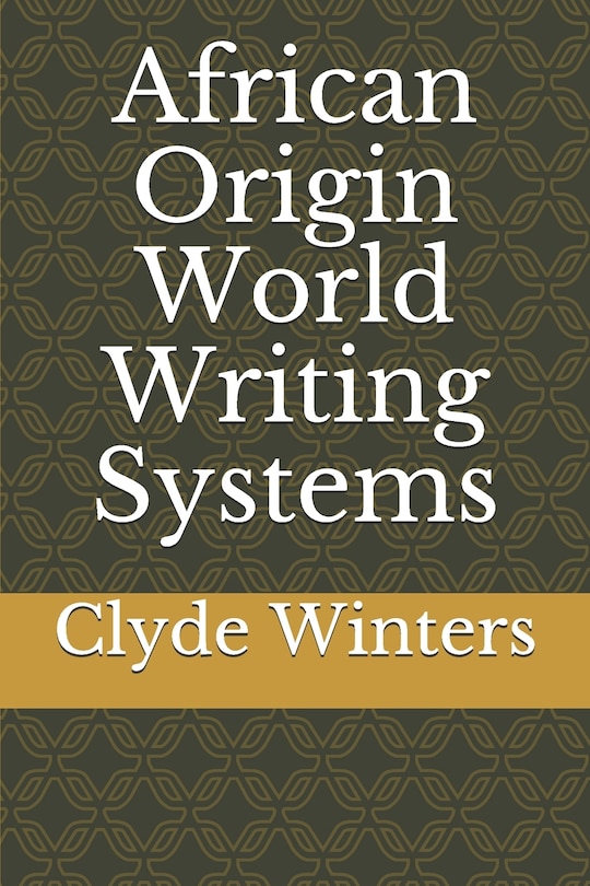 Couverture_African Origin World Writing Systems