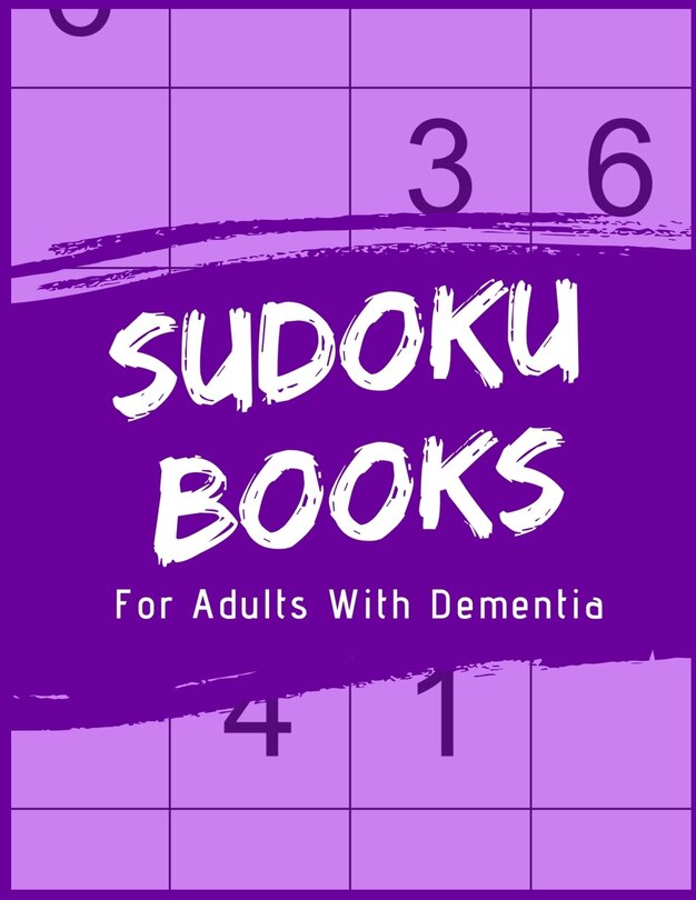Couverture_Sudoku Books For Adults With Dementia