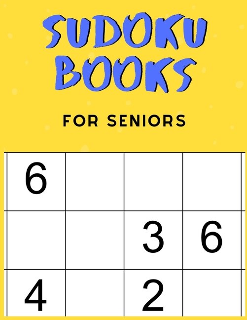 Front cover_Sudoku Books For Seniors
