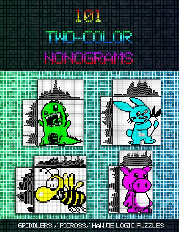 Front cover_101 Two-Color Nonograms