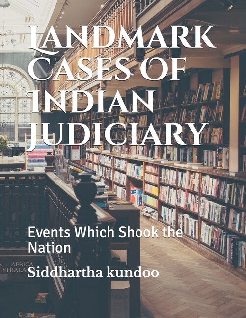 Front cover_Landmark Cases Of Indian Judiciary