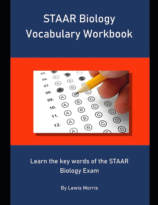 Front cover_STAAR Biology Vocabulary Workbook