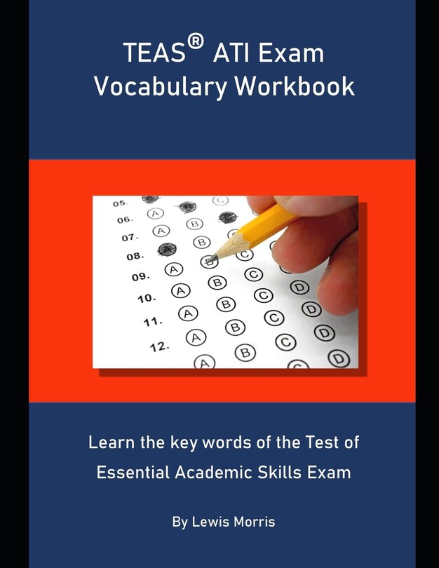 Front cover_TEAS ATI Exam Vocabulary Workbook