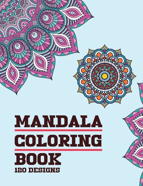 Front cover_Mandala Coloring Book 120 Designs