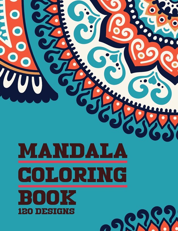 Front cover_Mandala Coloring Book 120 Designs