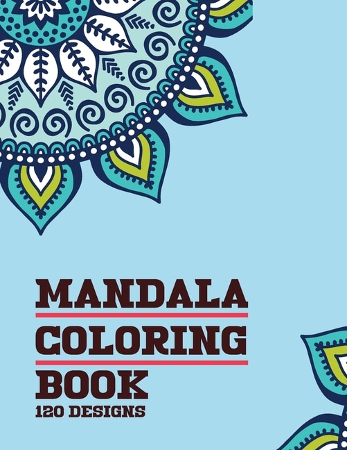 Front cover_Mandala Coloring Book 120 Designs