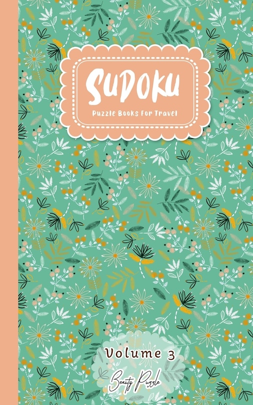 Front cover_Sudoku Puzzle Books For Travel