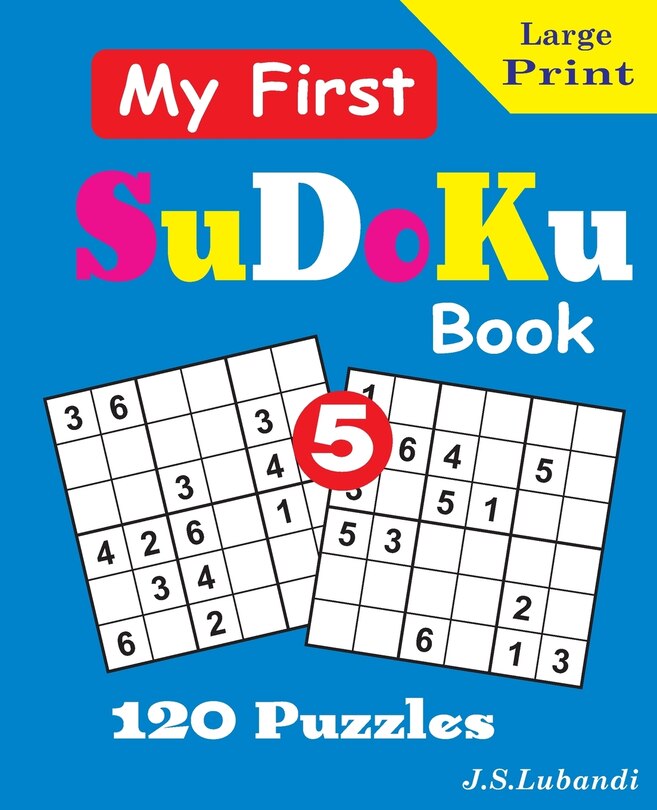Front cover_My First SuDoKu Book, 5