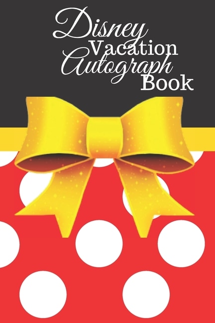 Front cover_Disney Vacation Autograph Book