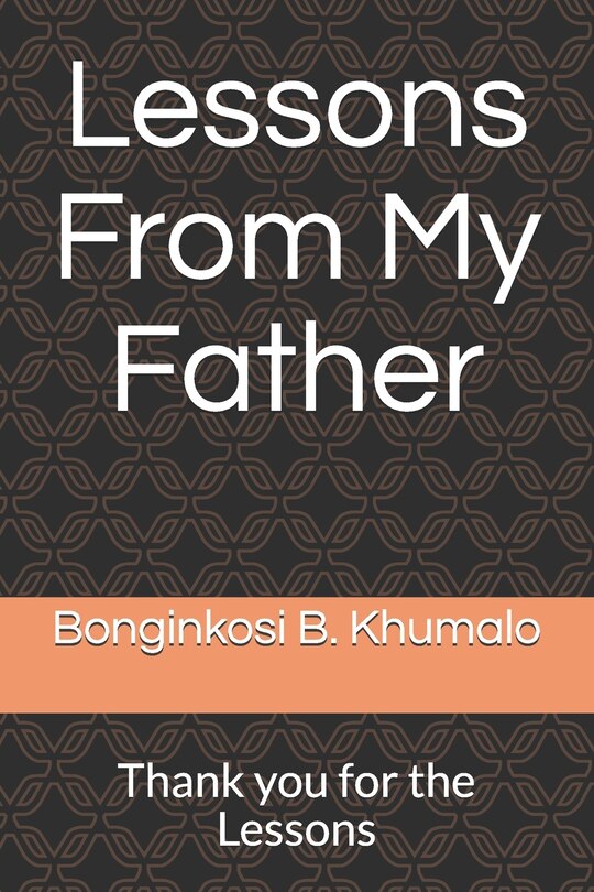 Front cover_Lessons From My Father