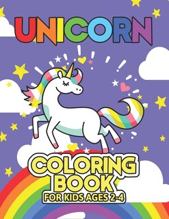 Couverture_Unicorn Coloring Book for Kids Ages 2-4